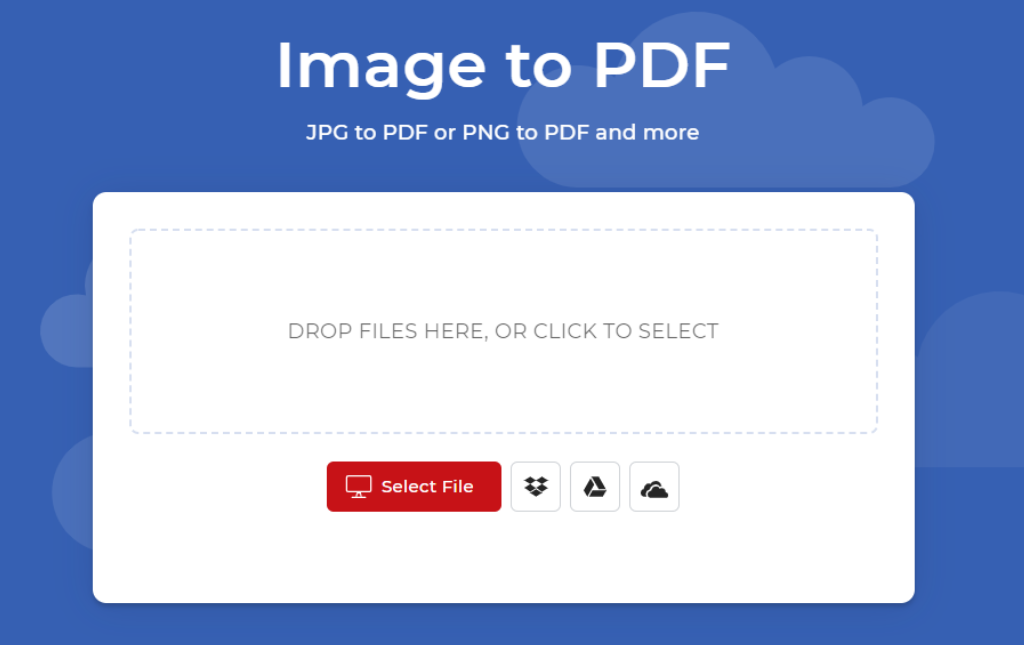 PDF4me Image to PDF tool