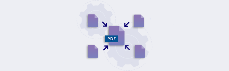 Zusammenführen mehrerer PDF-Dateien mit Make und PDF4me