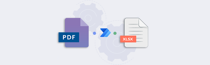 Power Automate ve PDF4me kullanarak PDF'yi Excel'e dönüştürün